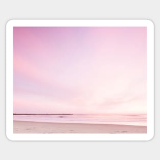 Pink sunset Sticker